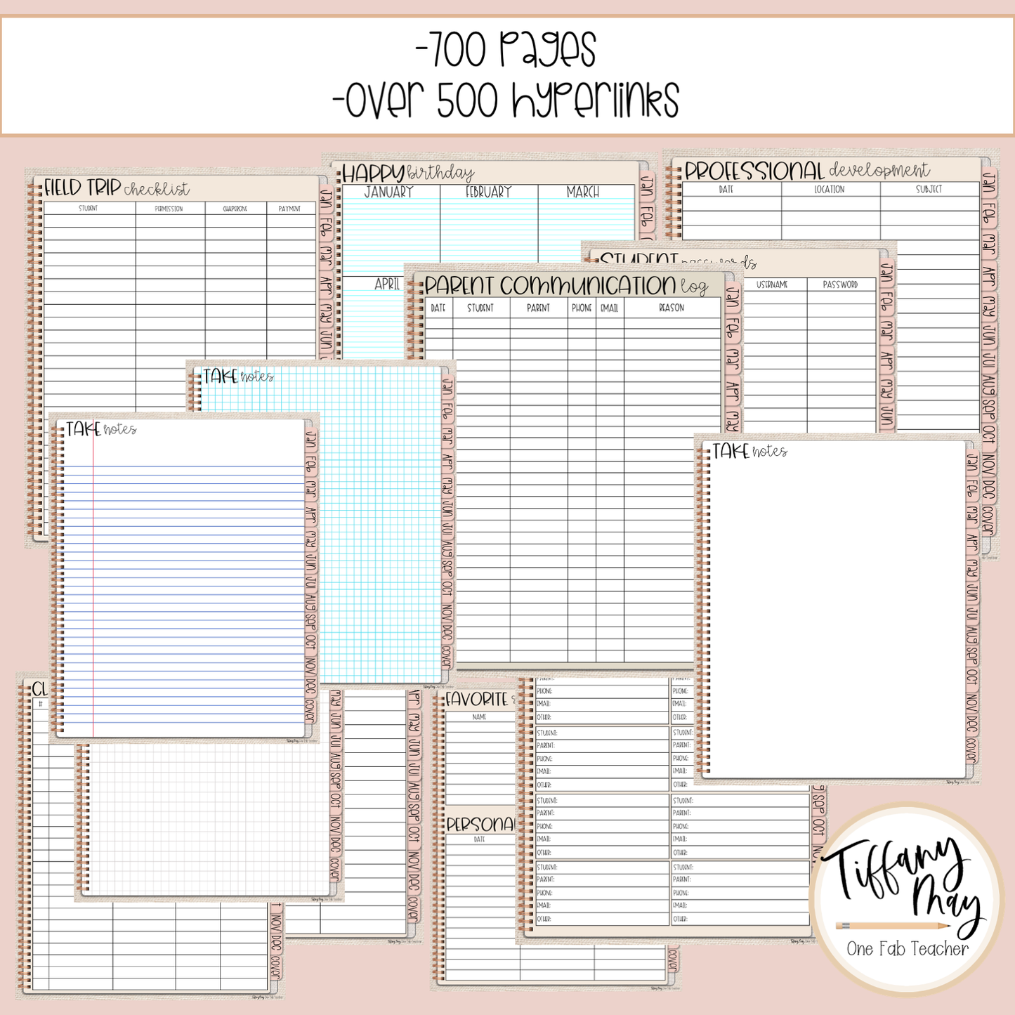 One Fab Teacher Digital Planner | Your Ultimate Planning Companion