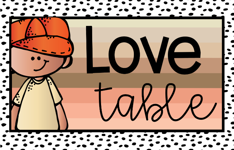Kindness Table Signs | Modern Boho