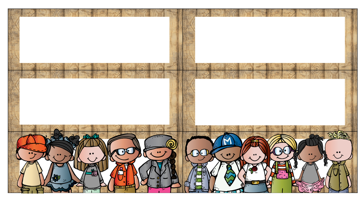 Daily Schedule | Customizable Wooded