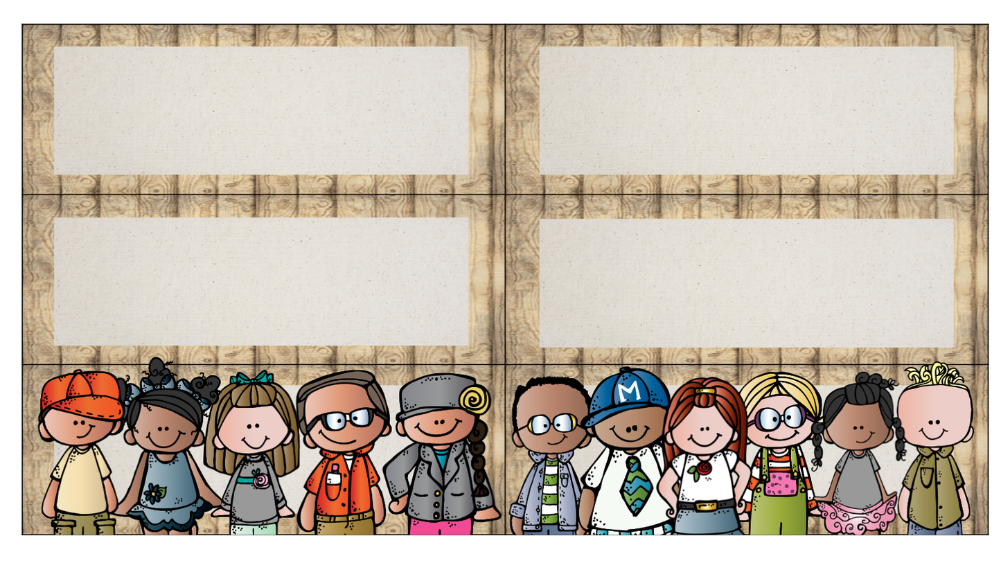 Daily Schedule | Customizable Wooded