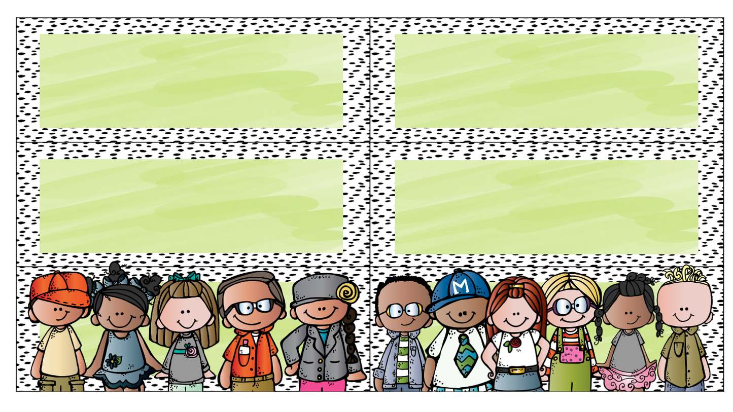 Daily Schedule | Customizable Happy Bright