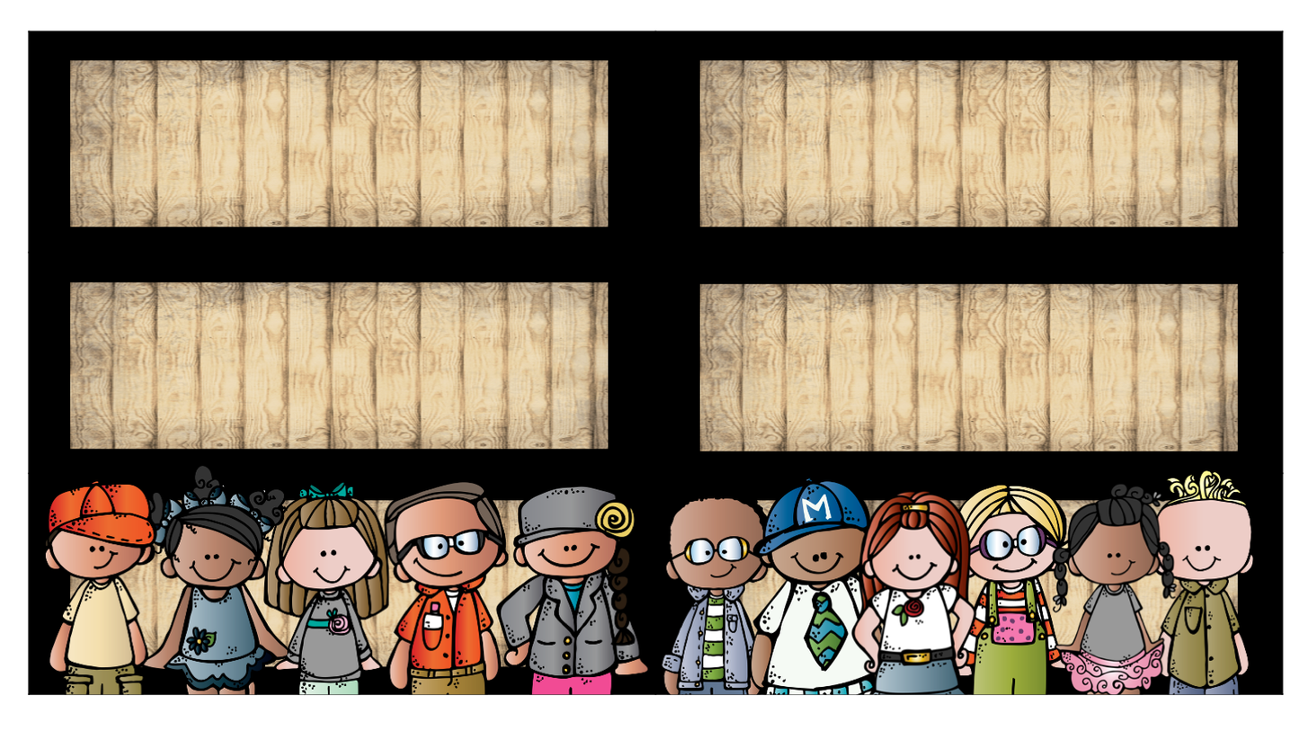 Daily Schedule | Customizable Wooded