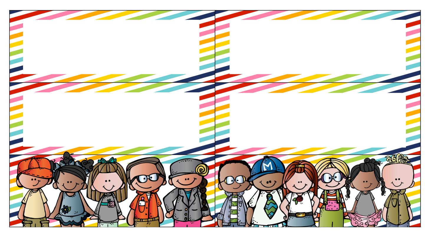 Daily Schedule | Customizable White and Rainbow