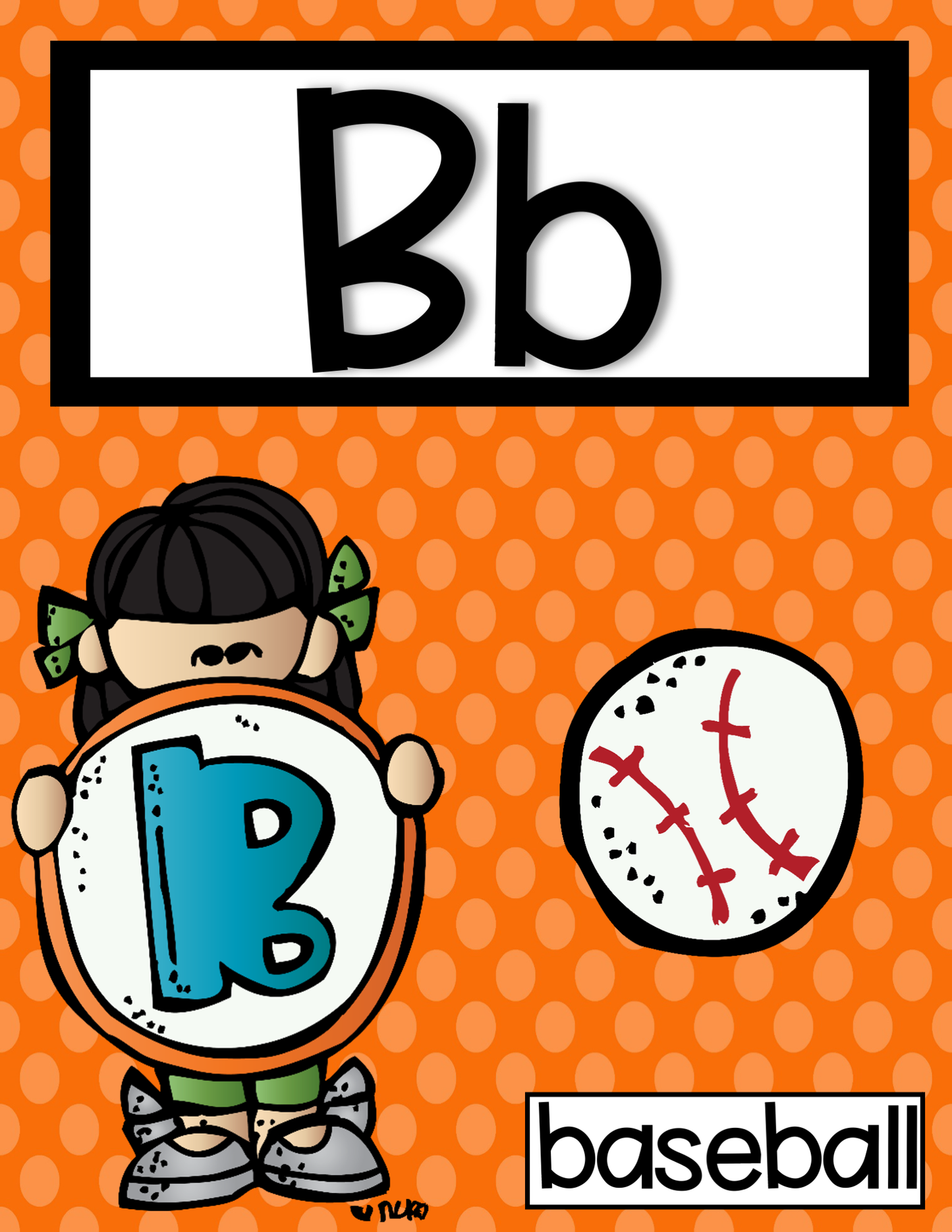 Alphabet Posters | Primary Polka Dot