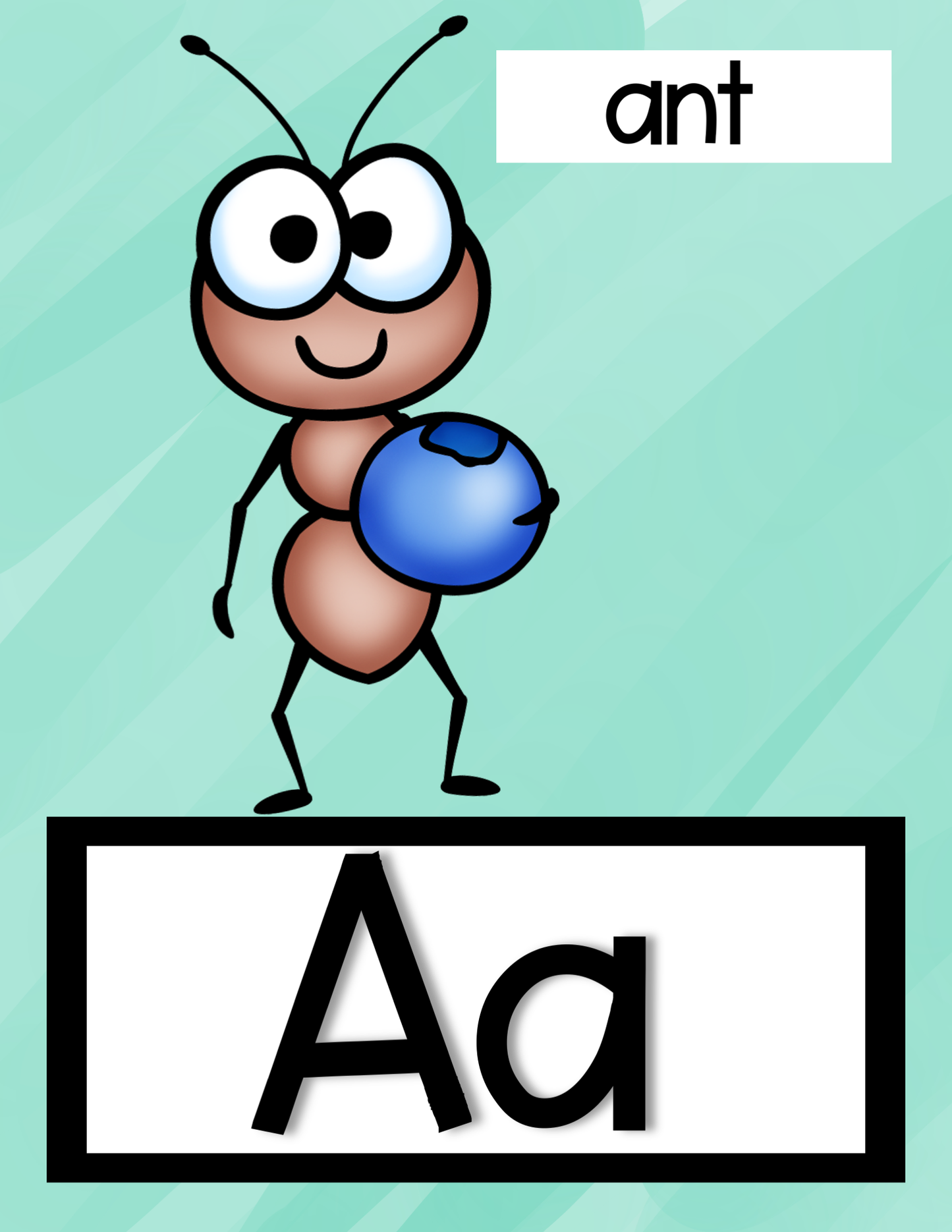 Alphabet Posters | Happy Bright