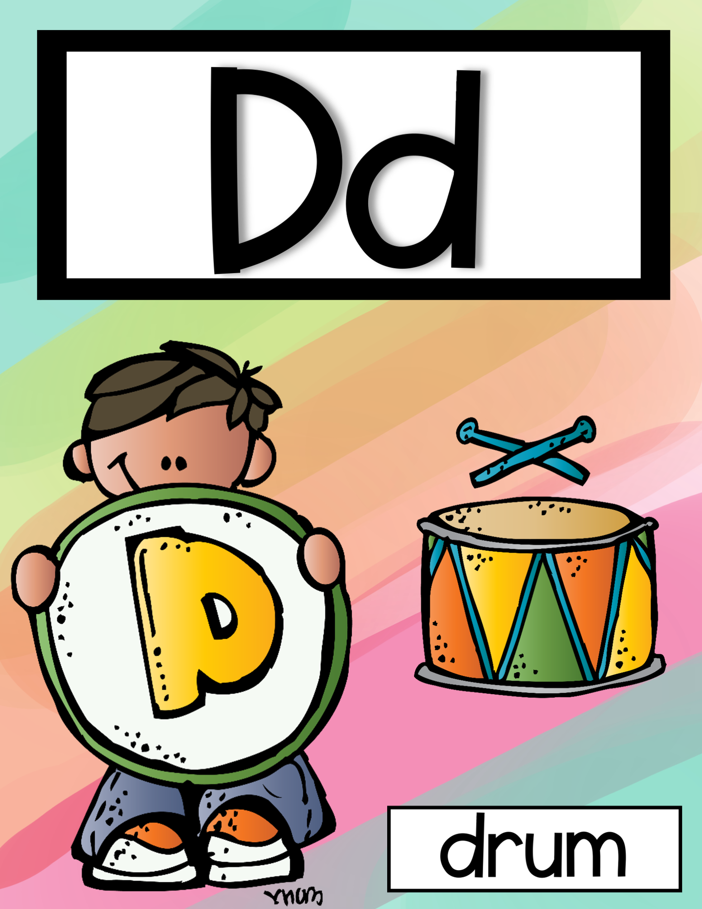 Alphabet Posters | Super Happy Bright