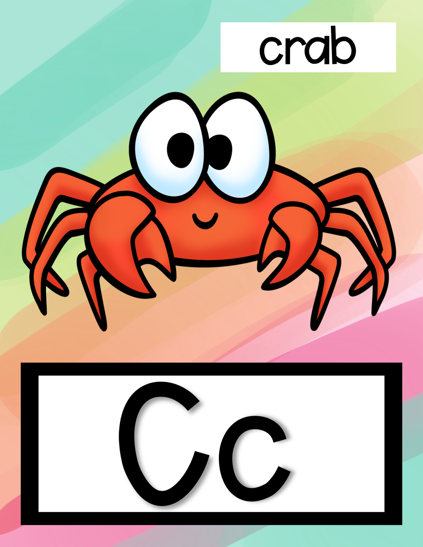 Alphabet Posters | Happy Bright