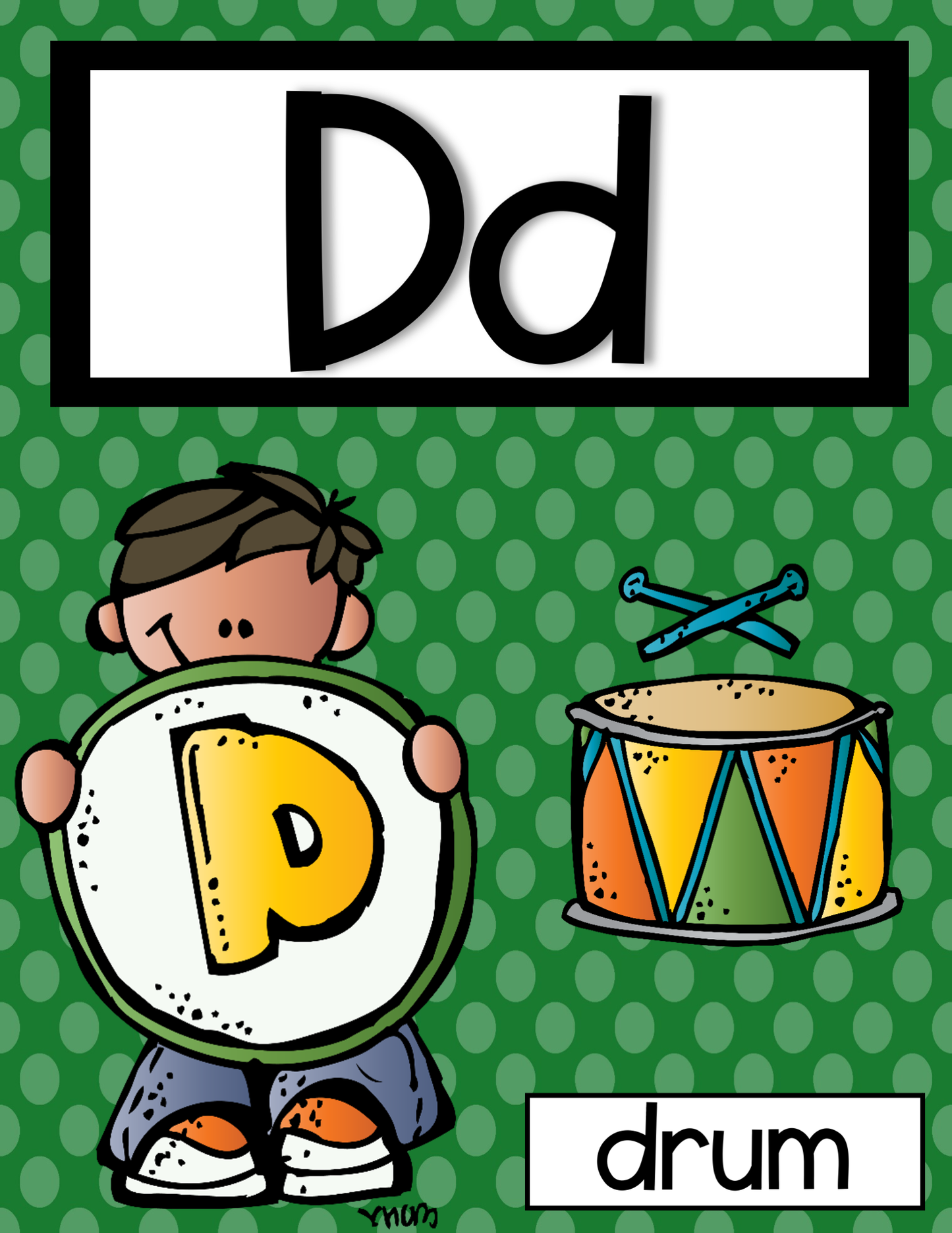 Alphabet Posters | Primary Polka Dot