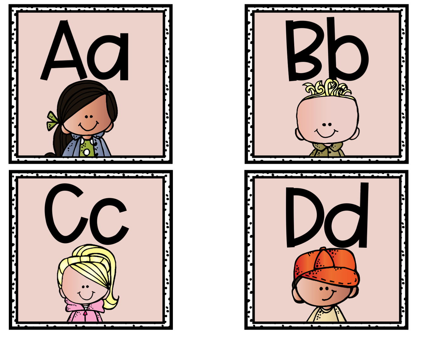 Word Wall Headers and Customizable Word Cards