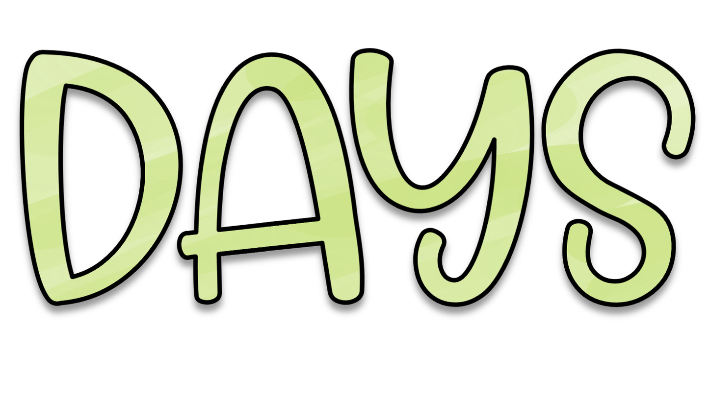 Calendar Set | Happy Bright