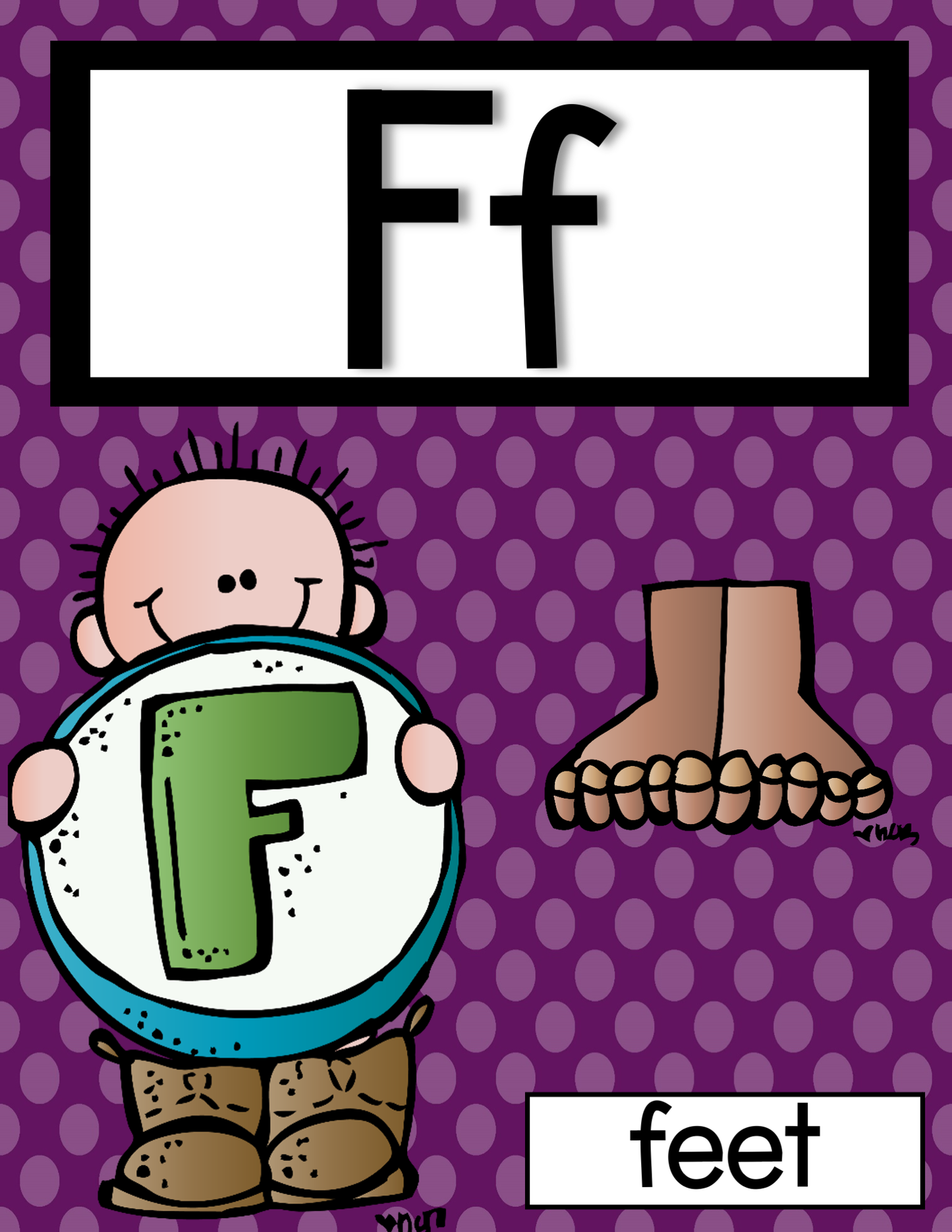 Alphabet Posters | Primary Polka Dot