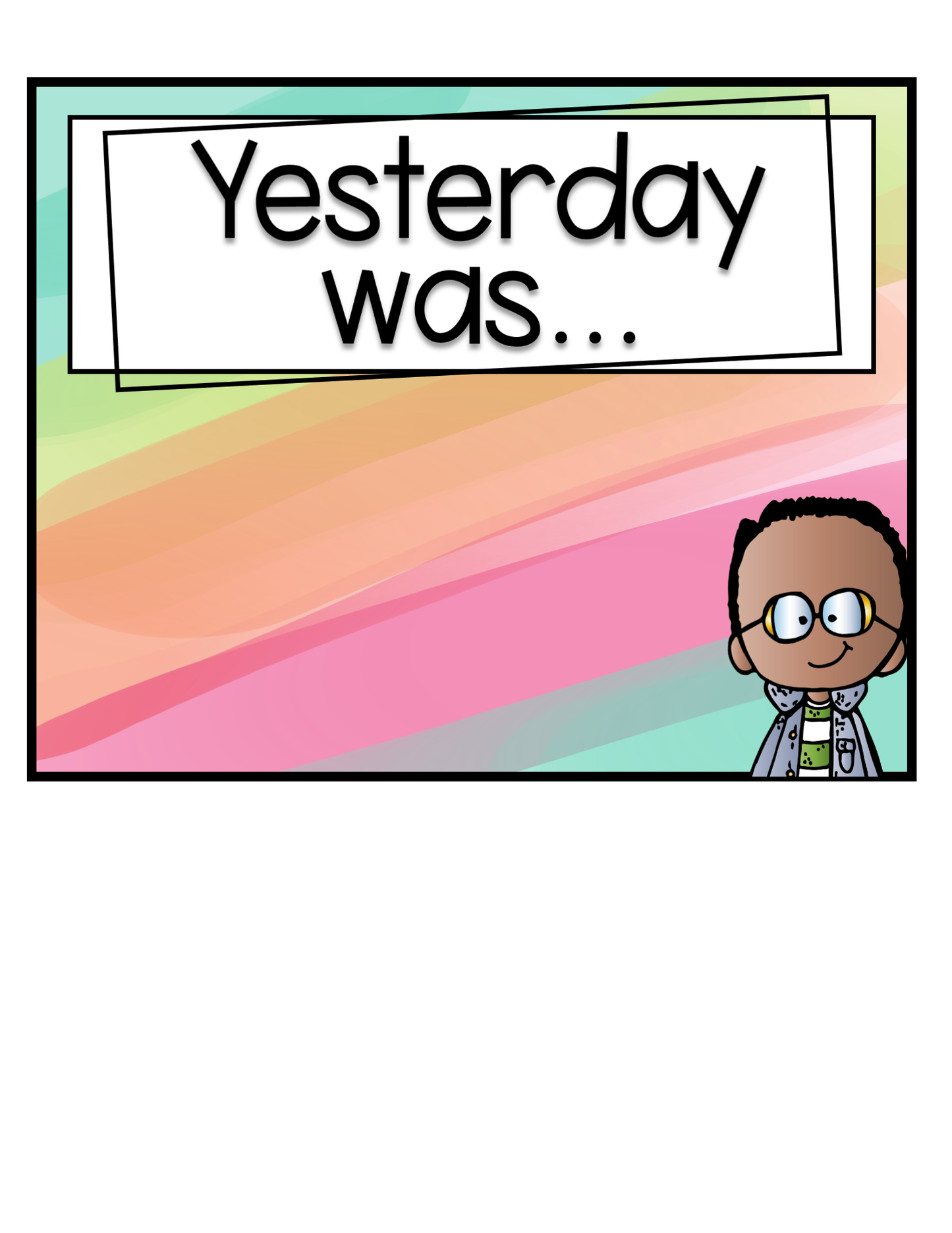 Calendar Set | Happy Bright