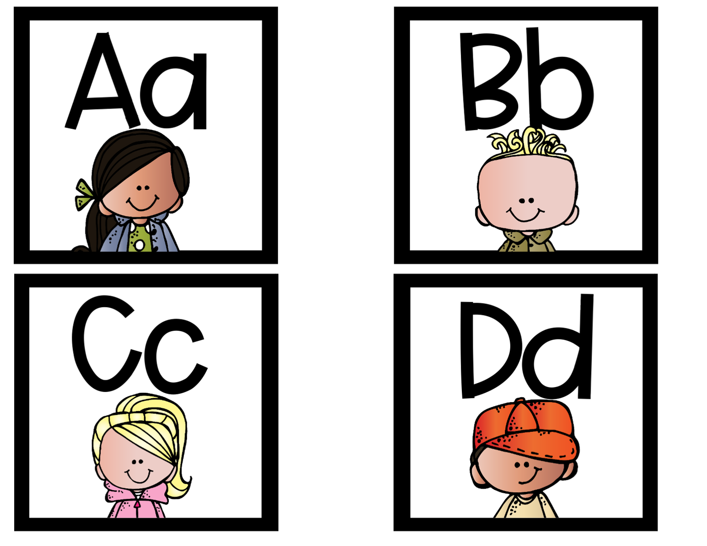 Word Wall Headers and Customizable Word Cards