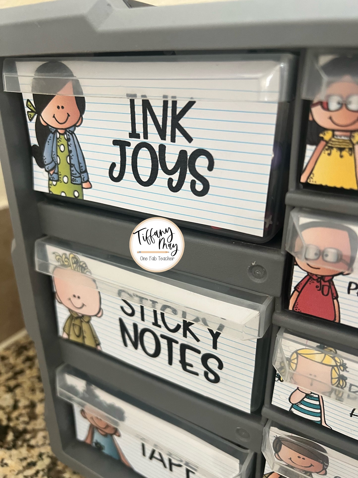 Teacher Toolbox Labels Set Notebook Paper | The Ultimate Organizational Solution for Teachers