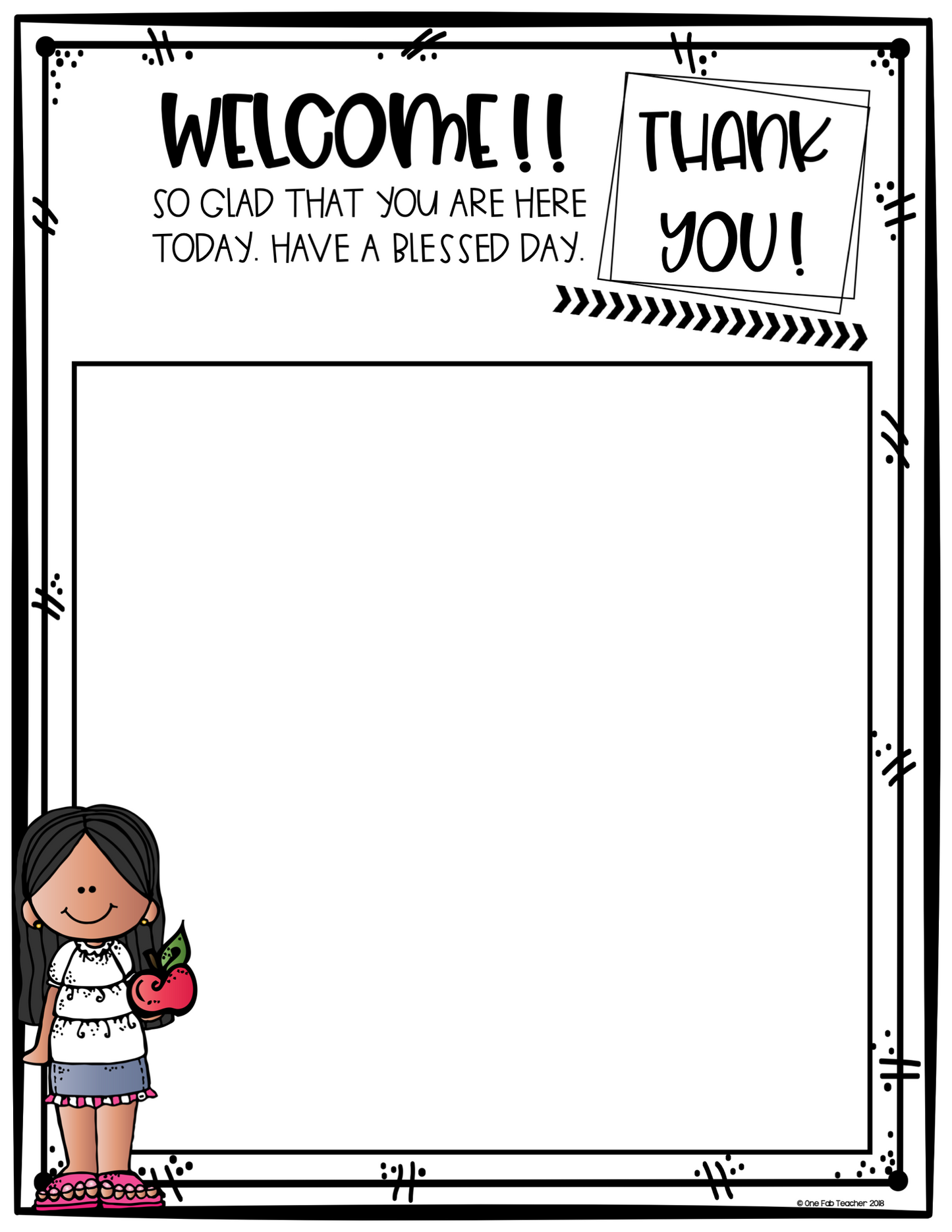 Substitute Lesson Plan Template