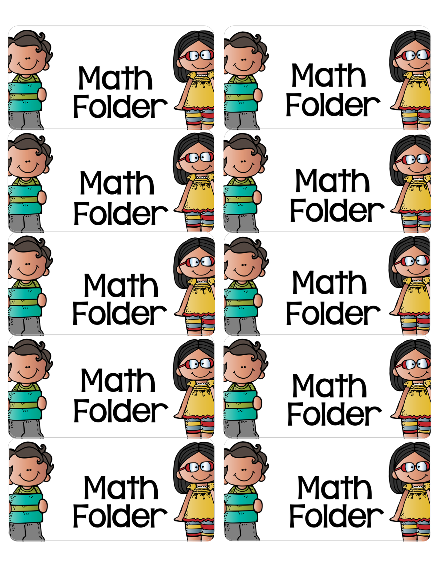Teacher Organizing Labels