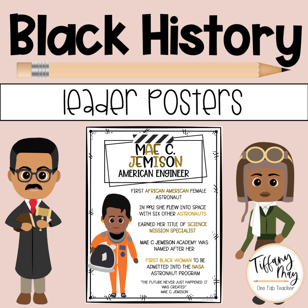 Black History Leader Posters