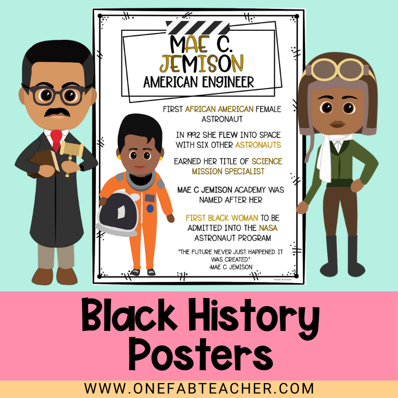 Black History Leader Posters