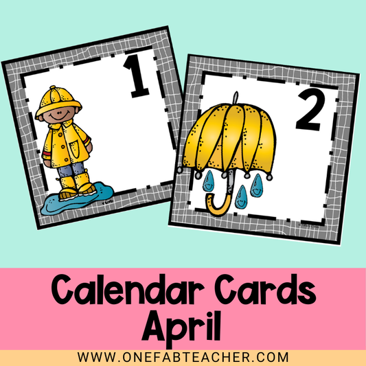 Calendar Cards | Awesome April