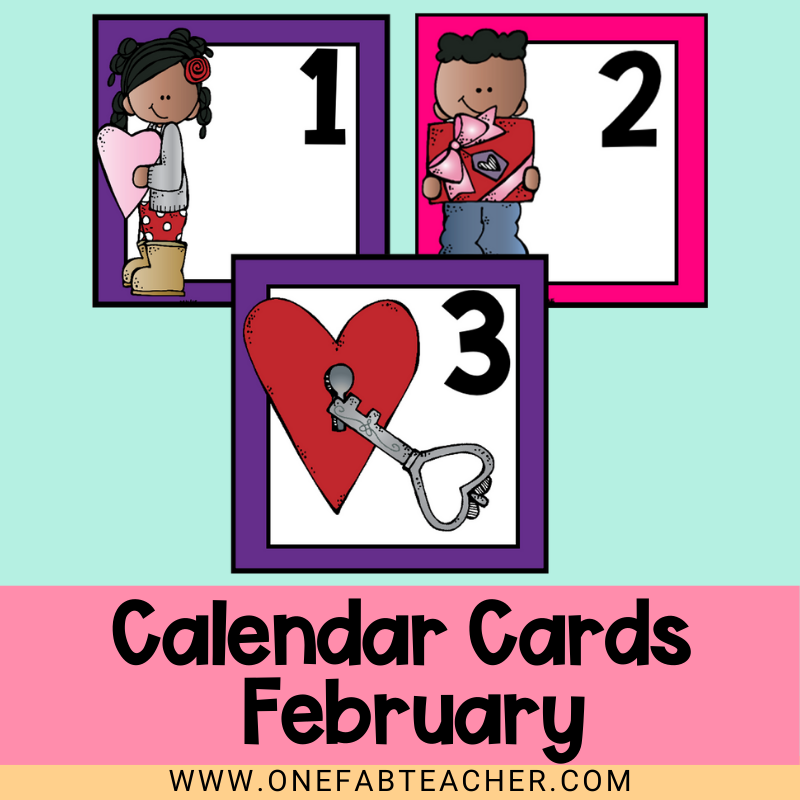 Calendar Cards | February