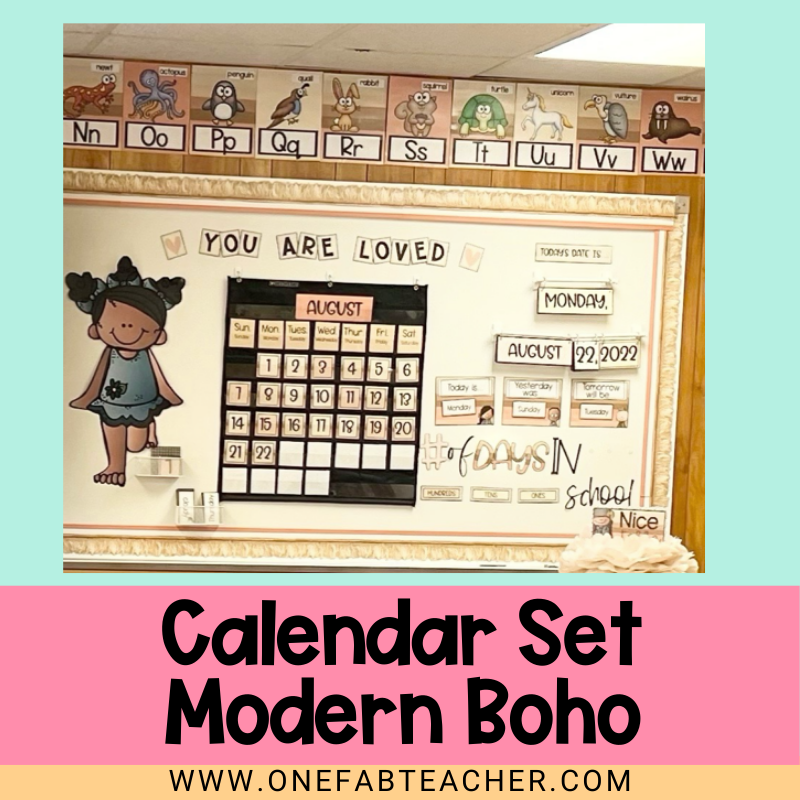 Calendar Set | Modern Boho