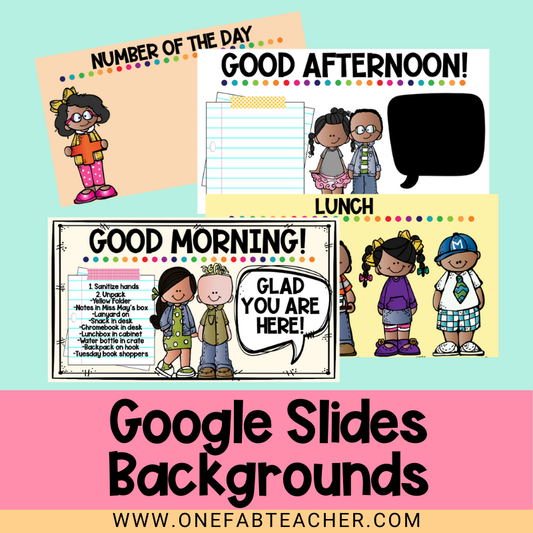 Google Slides Backgrounds for Teachers