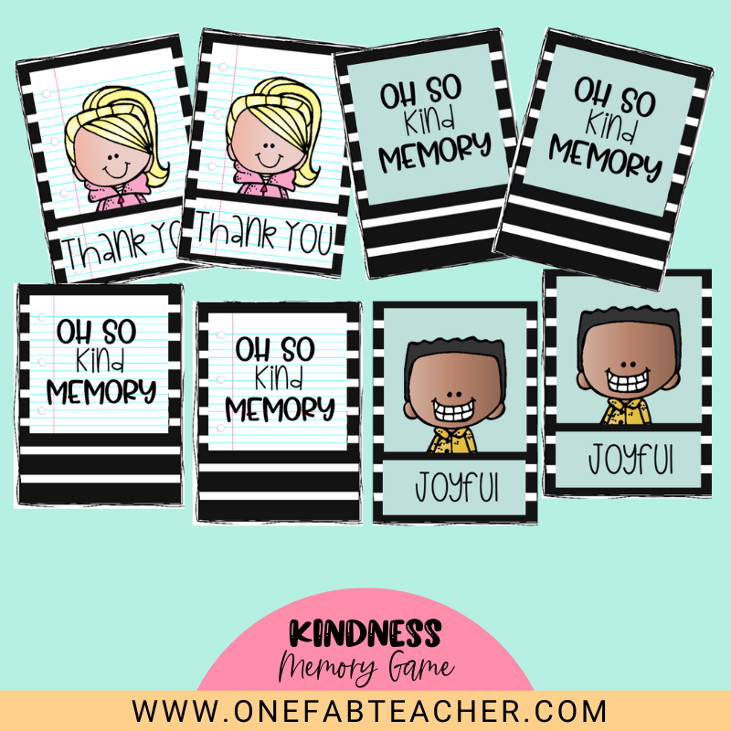 Oh' So Kind Memory | Kindness Game