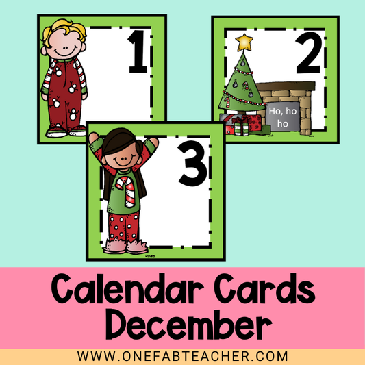 Calendar Cards | December