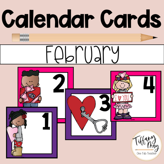 Calendar Cards February
