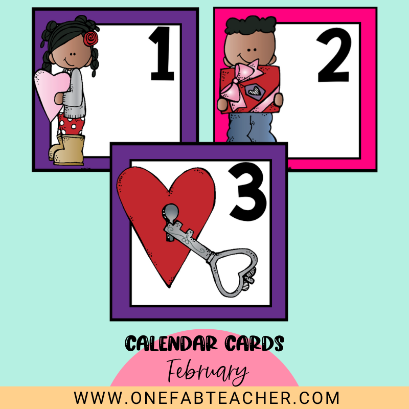 Calendar Cards | February