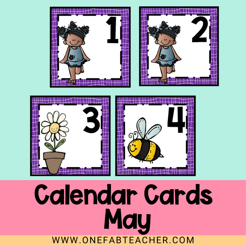 Calendar Cards | May