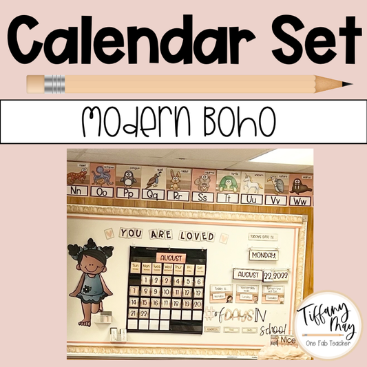 Calendar Set | Modern Boho