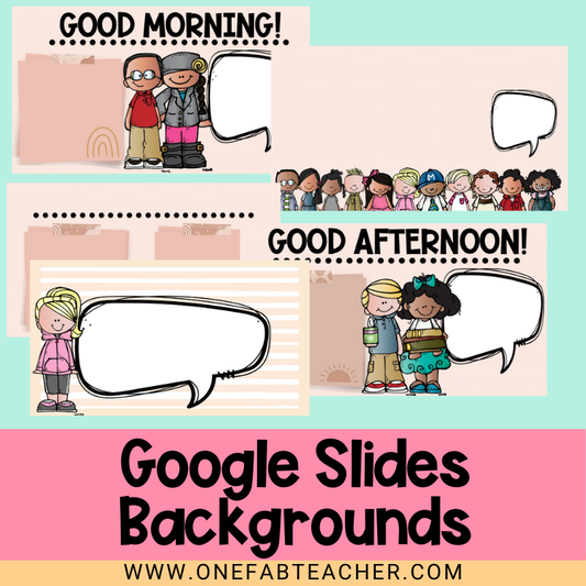 Google Slides Boho Backgrounds