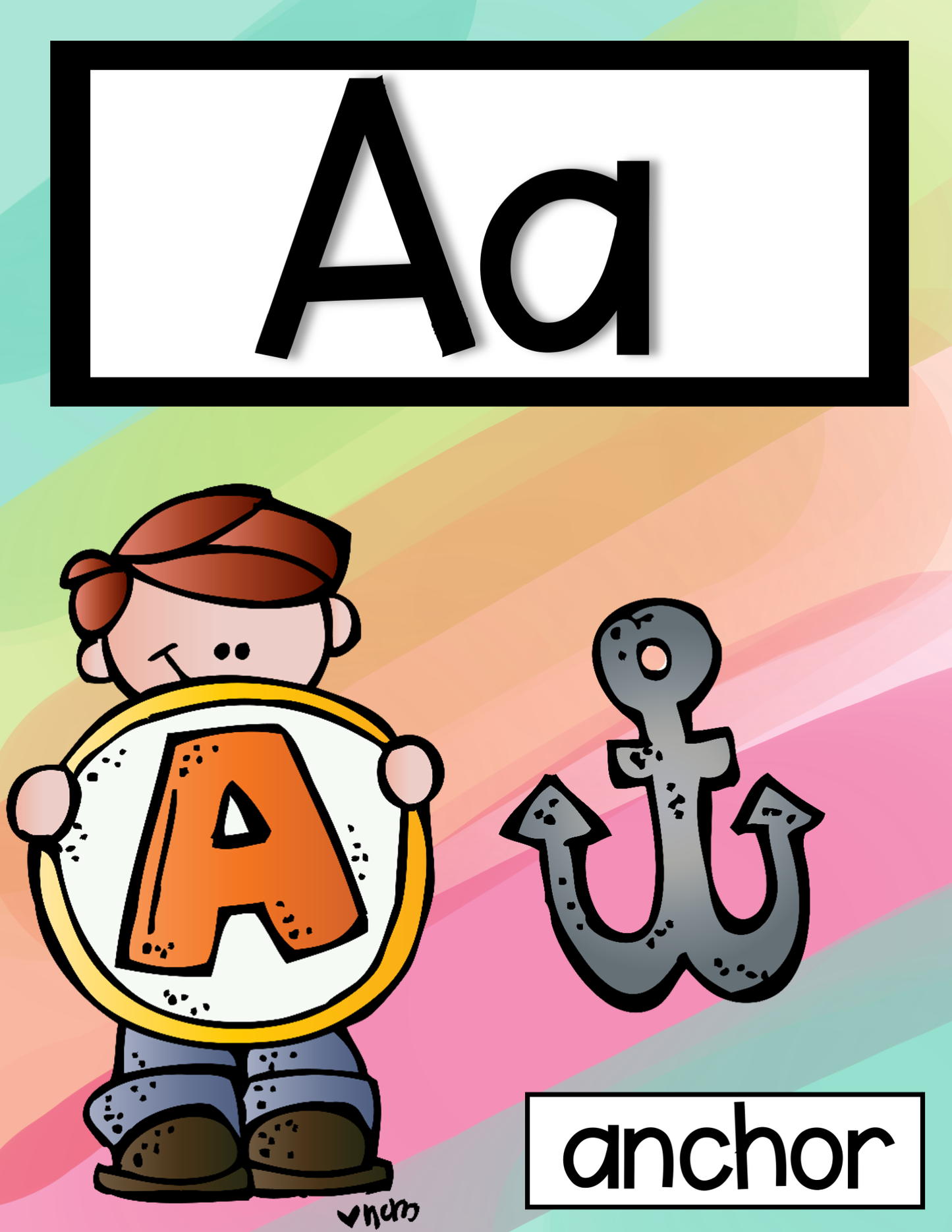 Alphabet Posters | Super Happy Bright