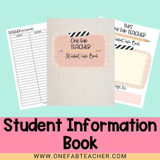 Student Information Book