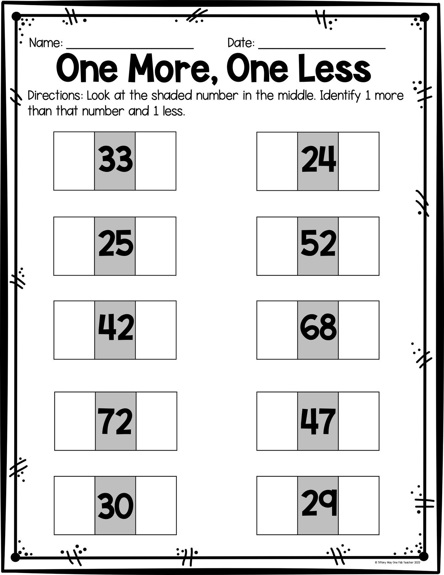 One More and One Less | Elementary Math